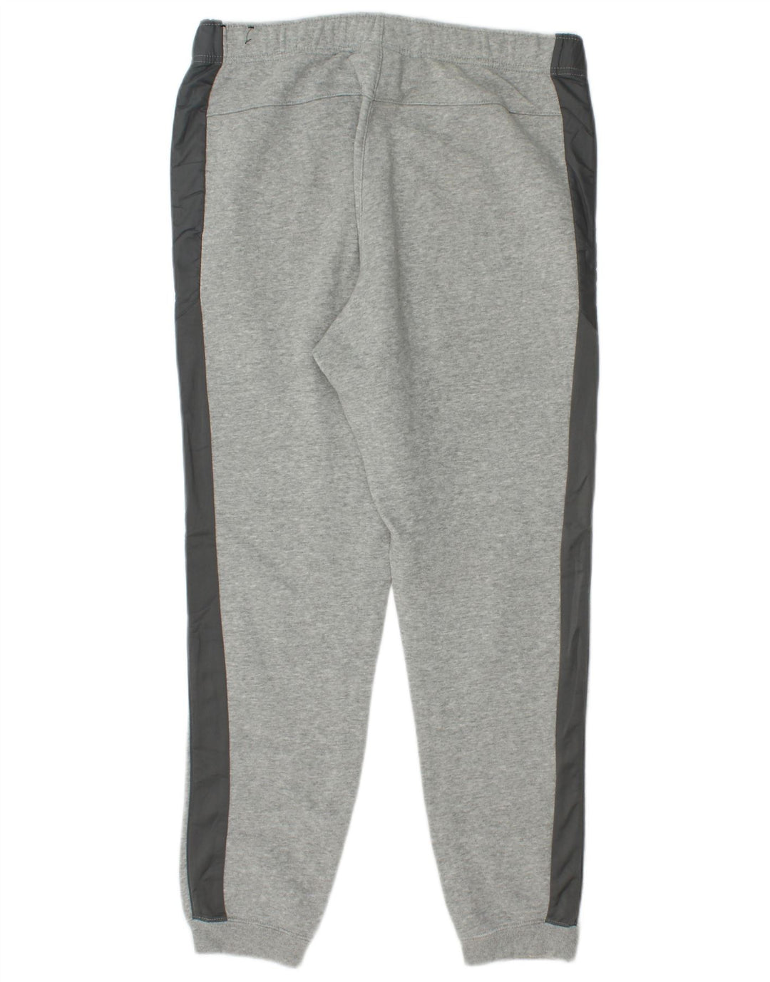 NIKE Mens Tracksuit Trousers Joggers Small Grey Polyester