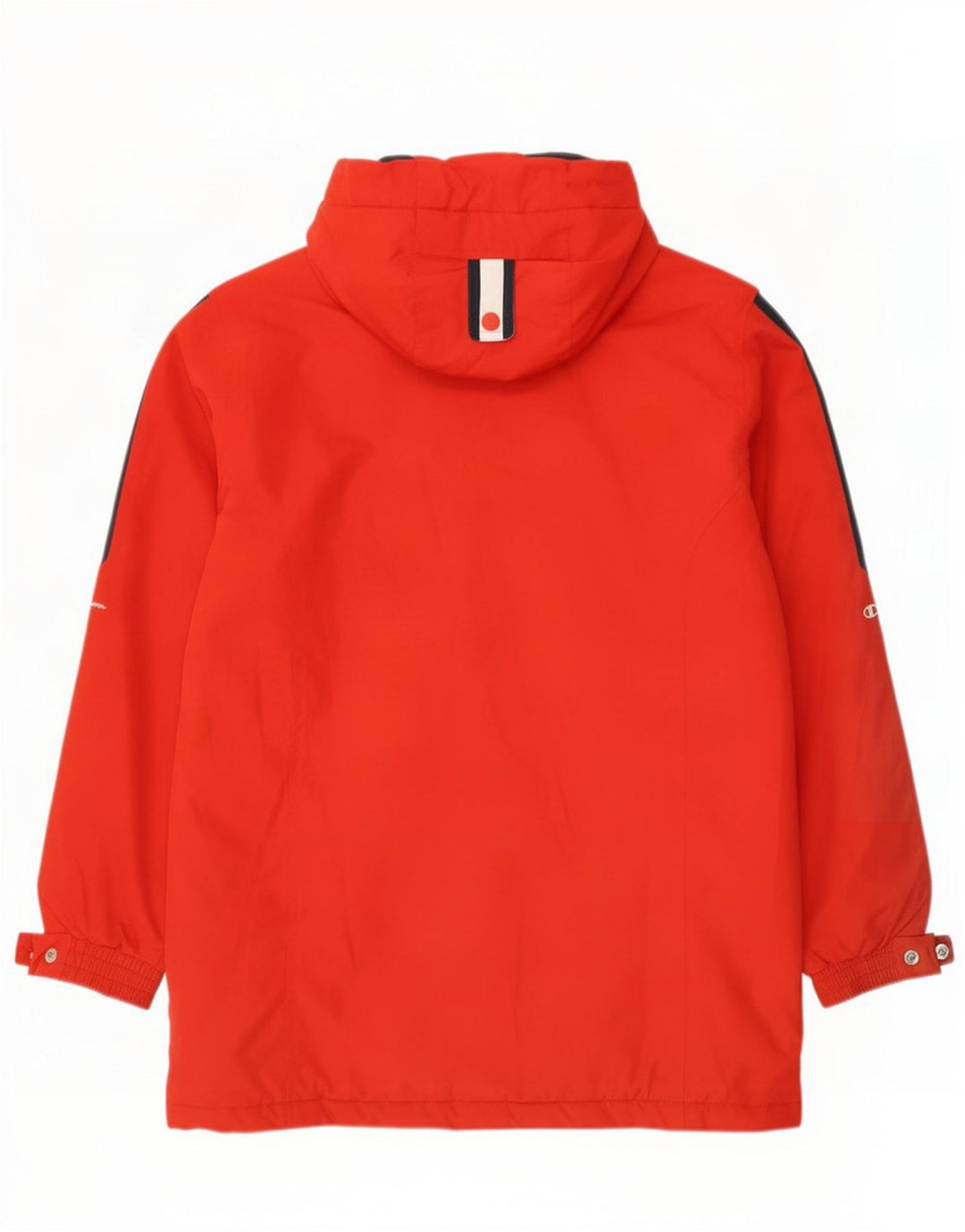 Champion Jungen-Windbreakerjacke mit Kapuze, 13–14 Jahre, XL, rotes Polyester