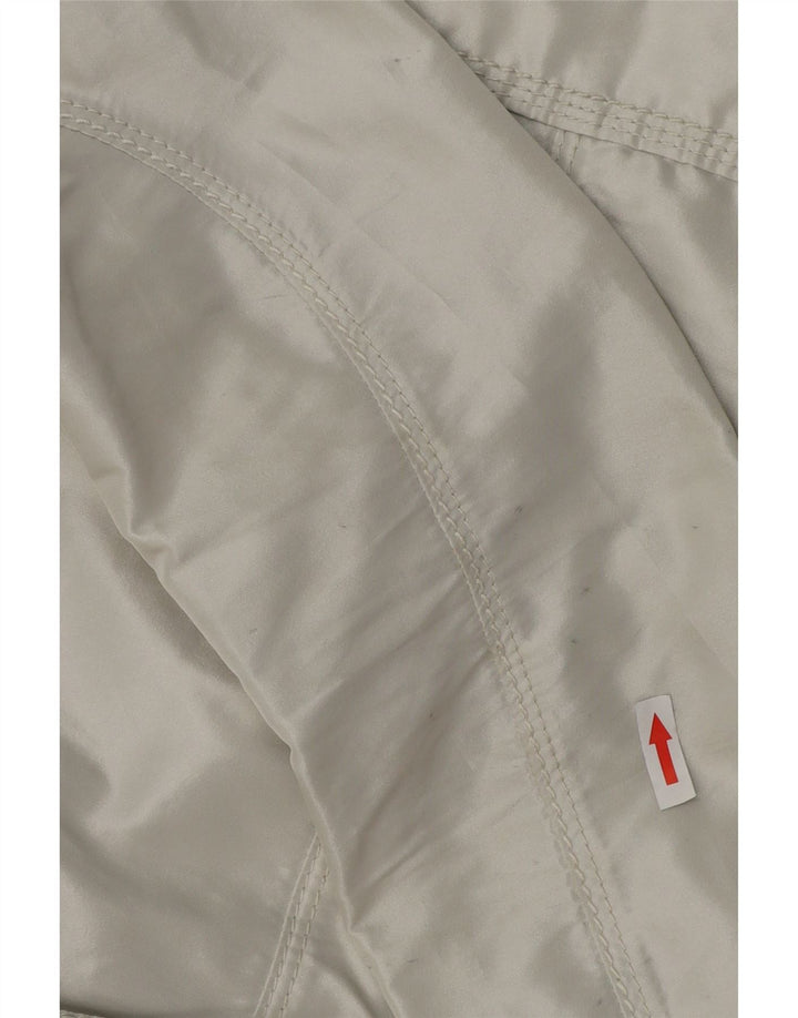 PEUTEREY Damen Trenchcoat IT 44 Mittelgraues Polyester