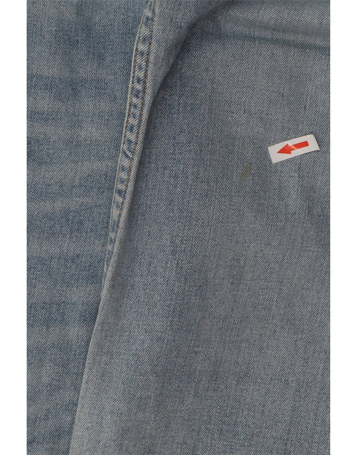 Hollister Herren Skinny Jeans W34 L32 Blaue Baumwolle