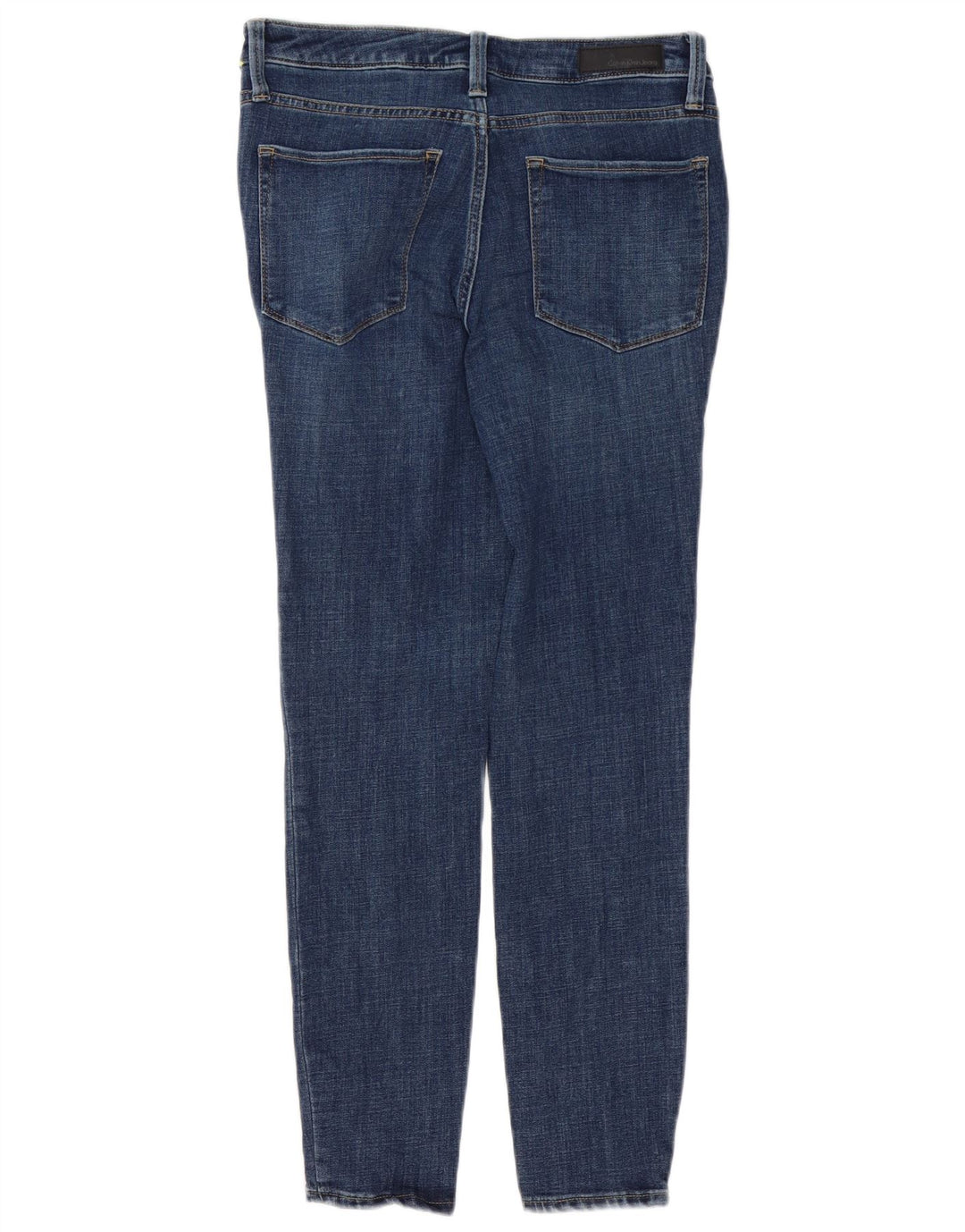 CALVIN KLEIN Damen Skinny Jeans US 8 Medium W30 L28 Blaue Baumwolle