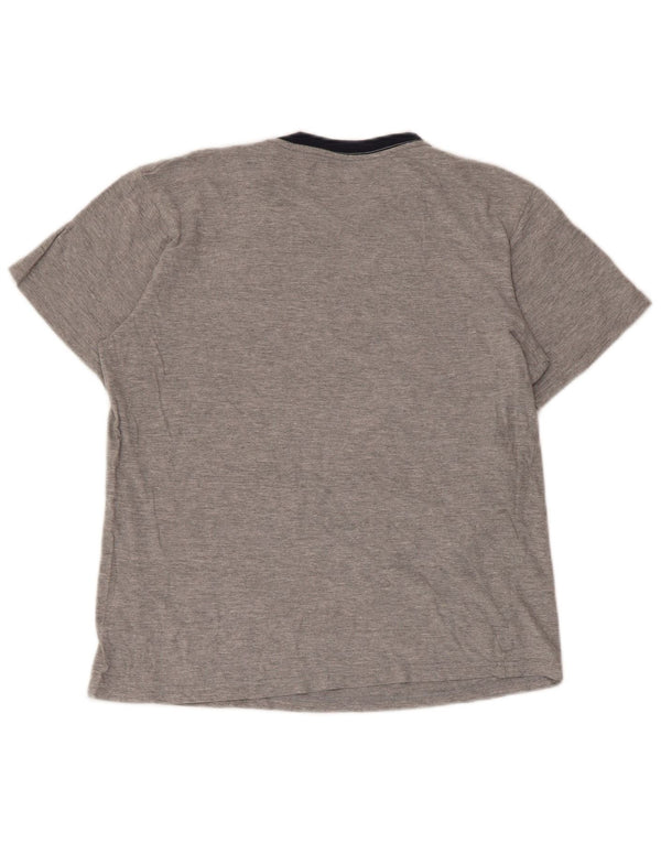 Tommy Hilfiger Grafik-T-Shirt für Jungen, 15–16 Jahre, XL, graue Baumwolle