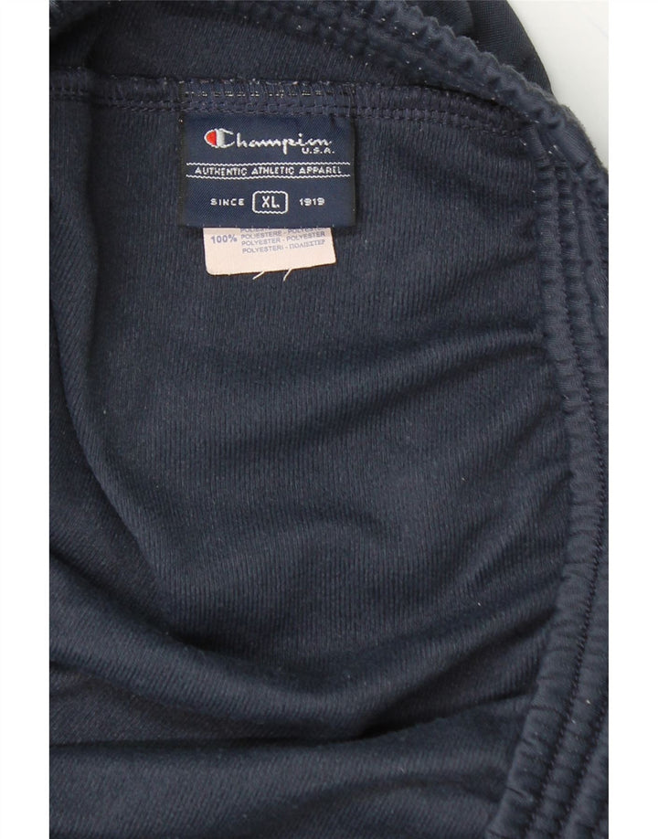 CHAMPION Mens Tracksuit Trousers XL  Navy Blue Polyester Vintage Champion and Second-Hand Champion from Messina Hembry 