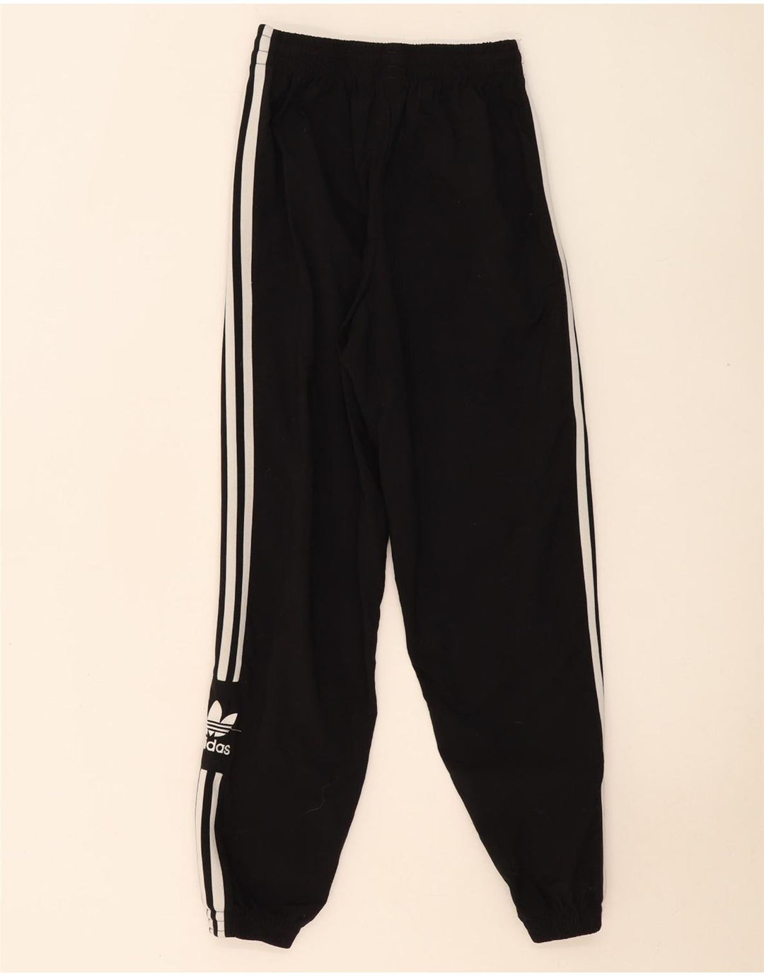 Adidas Damen Trainingshose Jogger UK 8 Small Schwarz Polyester
