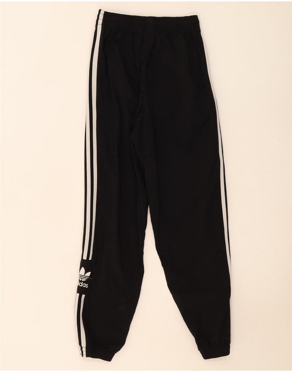 Adidas Damen Trainingshose Jogger UK 8 Small Schwarz Polyester