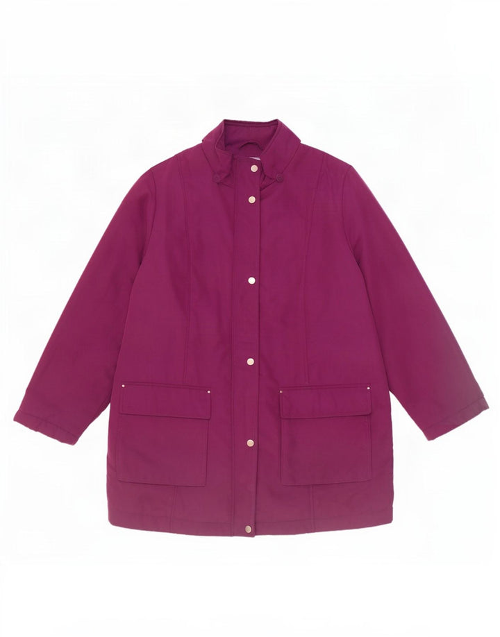 Marks & Spencer Damen Windjacke UK 16 Large Lila Polyester