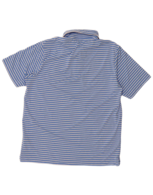 VINEYARD VINES Poloshirt für Jungen, 15–16 Jahre, groß, blau gestreift, Polyester