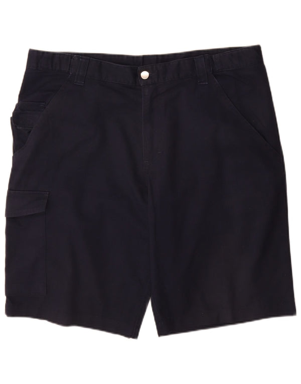 Russell Athletic Herren-Cargoshorts EU 54 2XL W38 Marineblaues Polyester