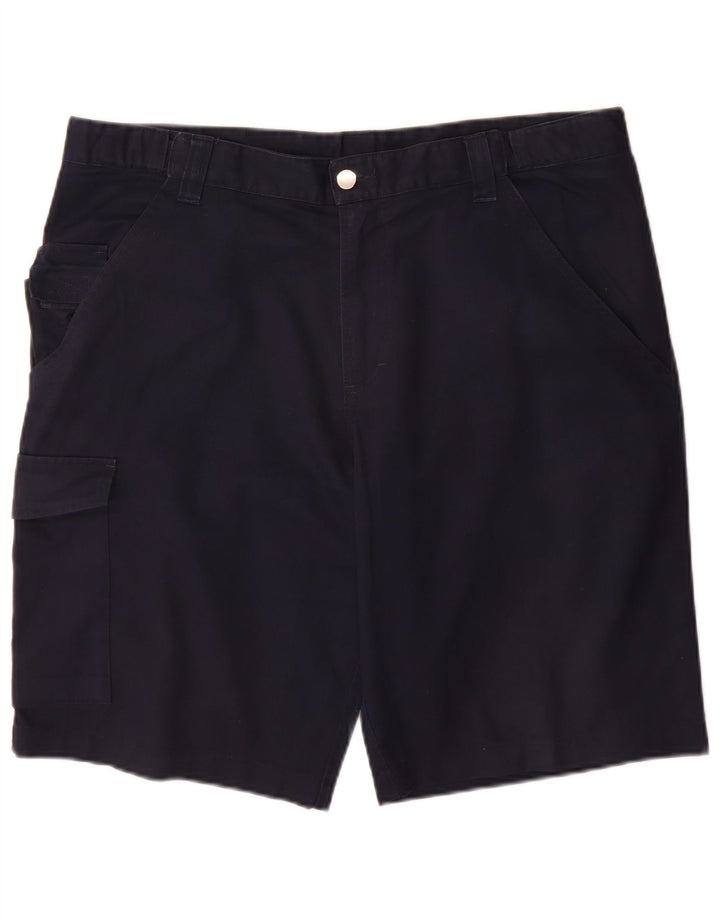 Russell Athletic Herren-Cargoshorts EU 54 2XL W38 Marineblaues Polyester