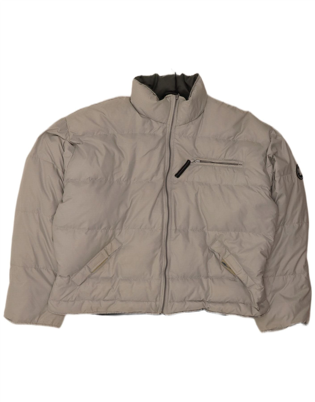 MURPHY & NYE Mens Loose Fit Padded Jacket UK 42 XL Grey Polyester