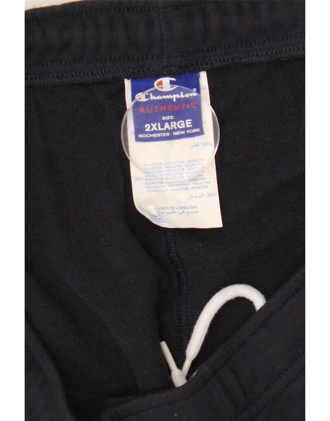 Champion Herren-Trainingshose 2XL, Marineblau, Baumwolle