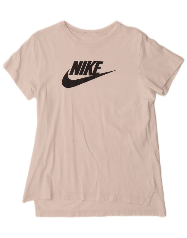 NIKE Mädchen-T-Shirt mit Grafik, 13–14 Jahre, XL, Weiß