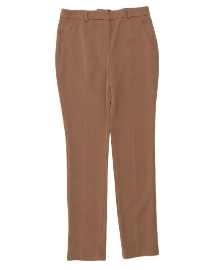 Marks & Spencer Slim Chino-Hose für Damen, UK 12, M, W32, L33, Braun