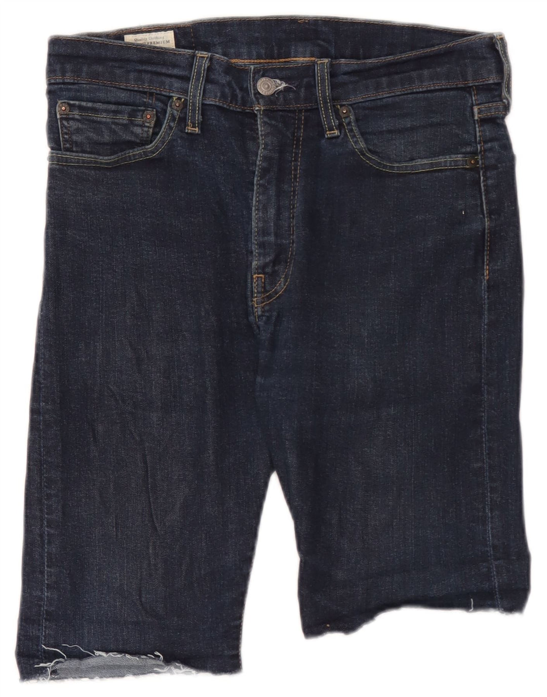 Levi's Herren 510 Denim Shorts W32 Mittelblaue Baumwolle