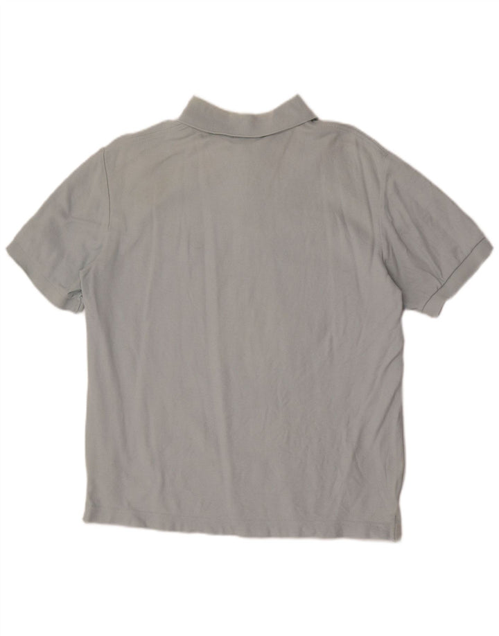 Fila Herren-Poloshirt, große graue Baumwolle