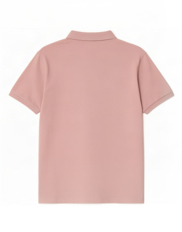 Gant Mens Polo Shirt Large Pink Cotton
