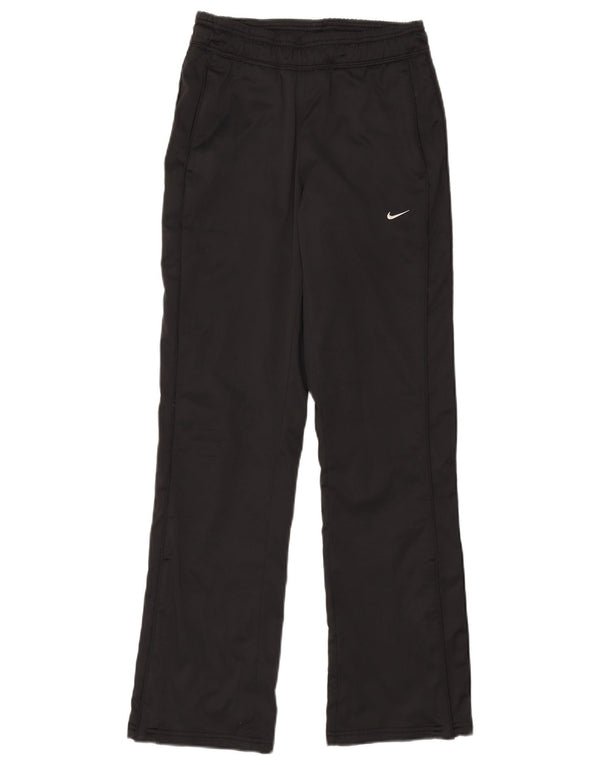 Nike Damen Dri Fit Trainingshose UK 6 XS Schwarz Polyester