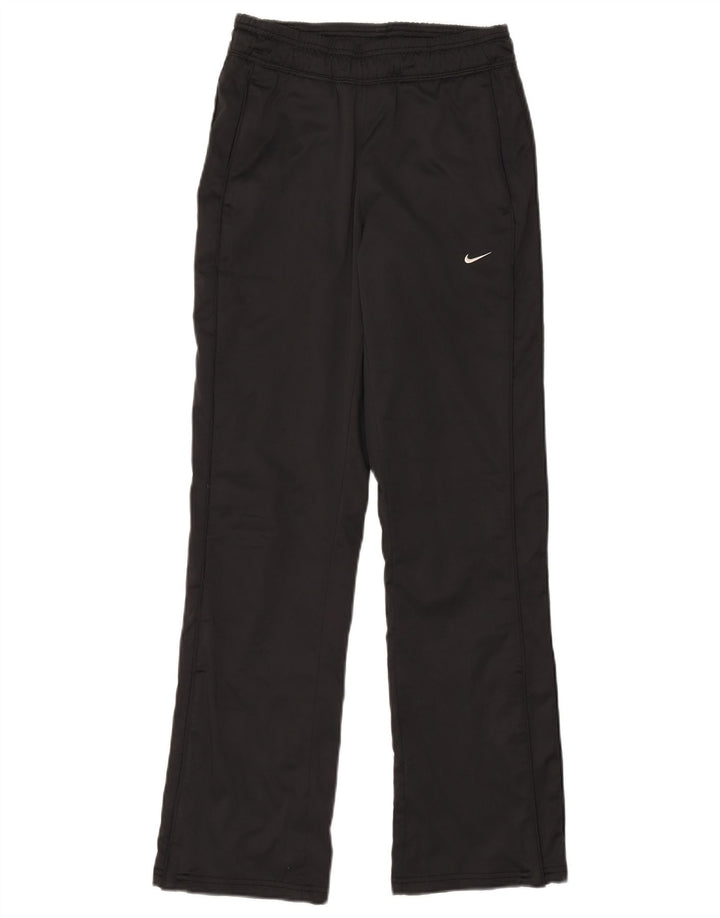 Nike Damen Dri Fit Trainingshose UK 6 XS Schwarz Polyester