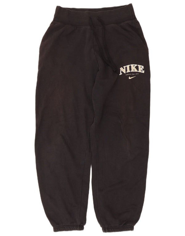 Nike Herren-Trainingsanzug mit Grafik, Jogginghose, XS, schwarze Baumwolle