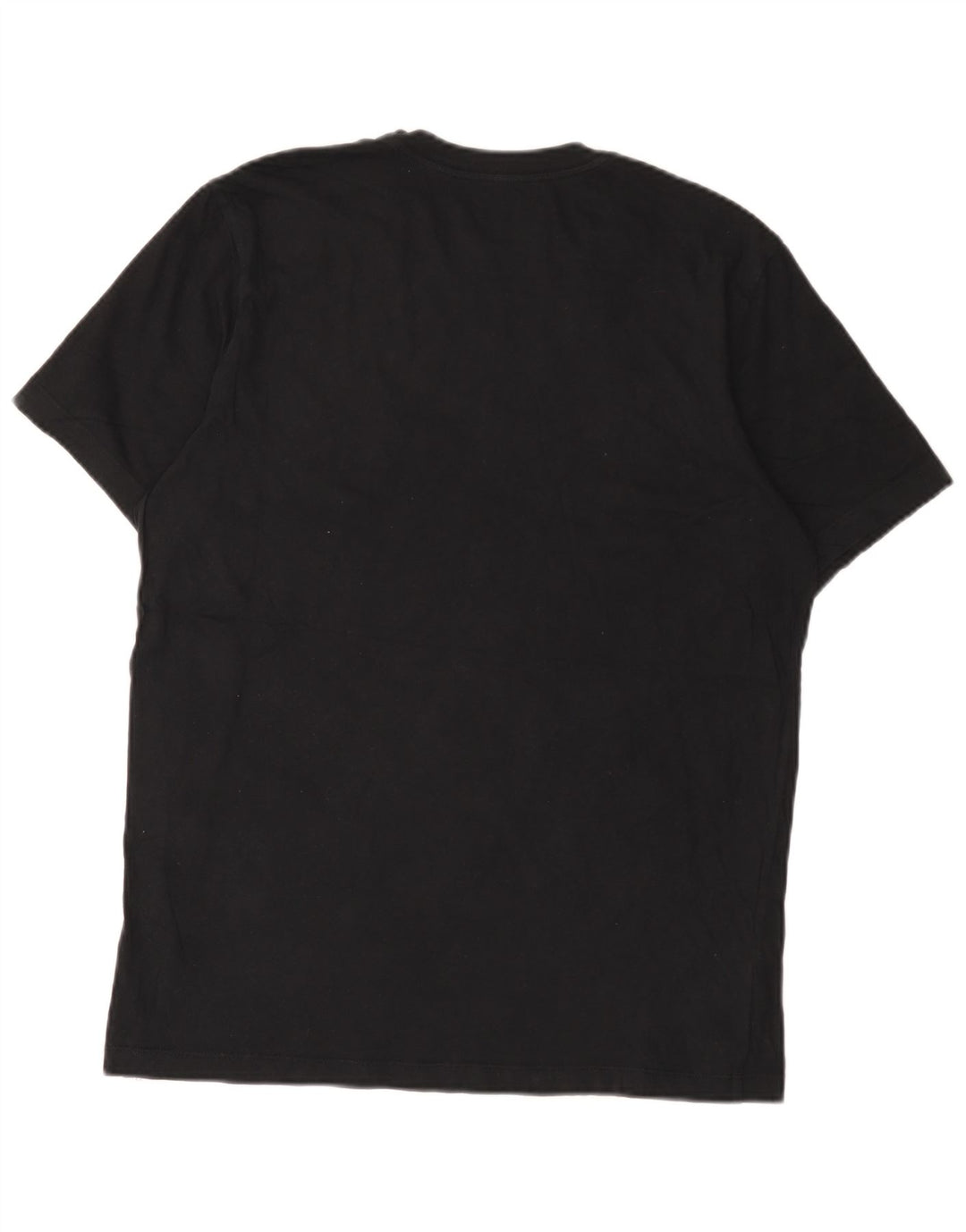 Nike Herren T-Shirt Top Medium Schwarz Baumwolle