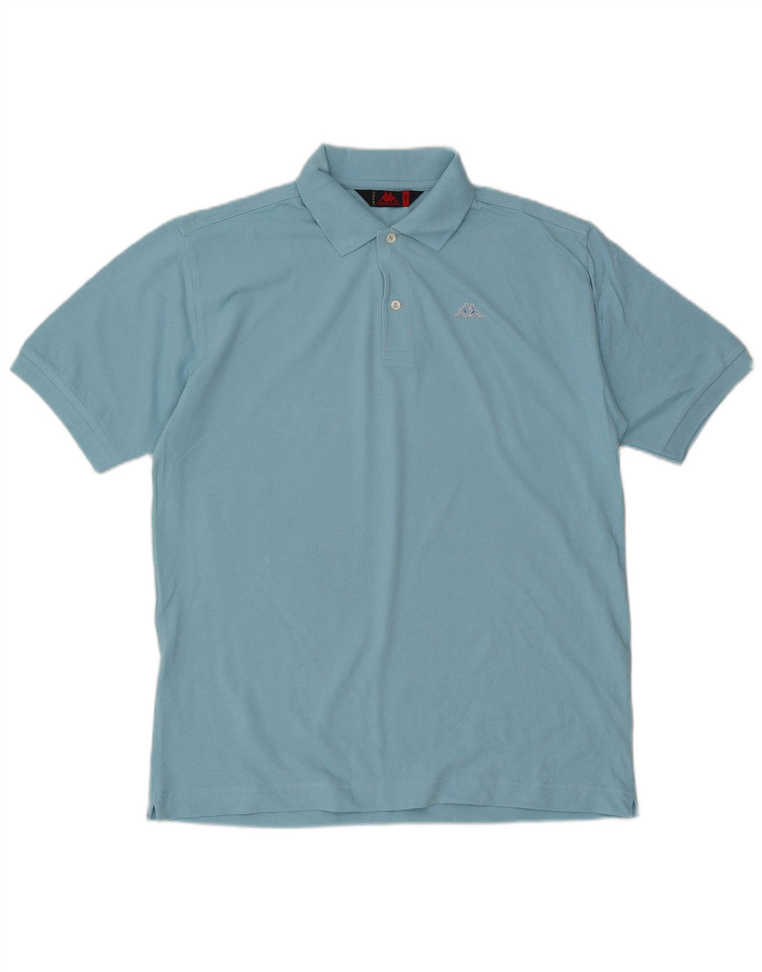 Kappa Herren-Poloshirt, große blaue Baumwolle