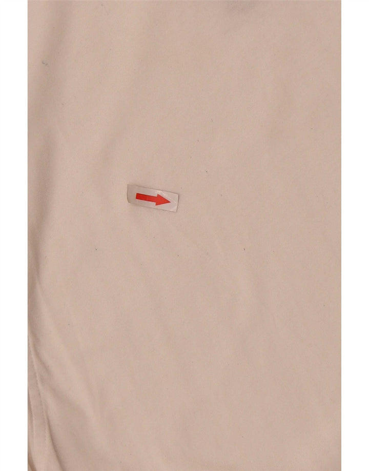 New Balance Herren-T-Shirt-Oberteil aus mittelweißer Colourblock-Baumwolle