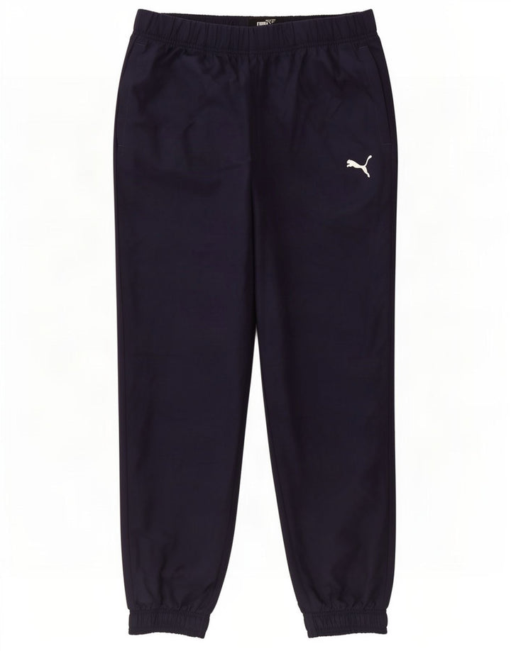 Puma Herren-Trainingshose, Jogginghose, groß, marineblau, Polyester