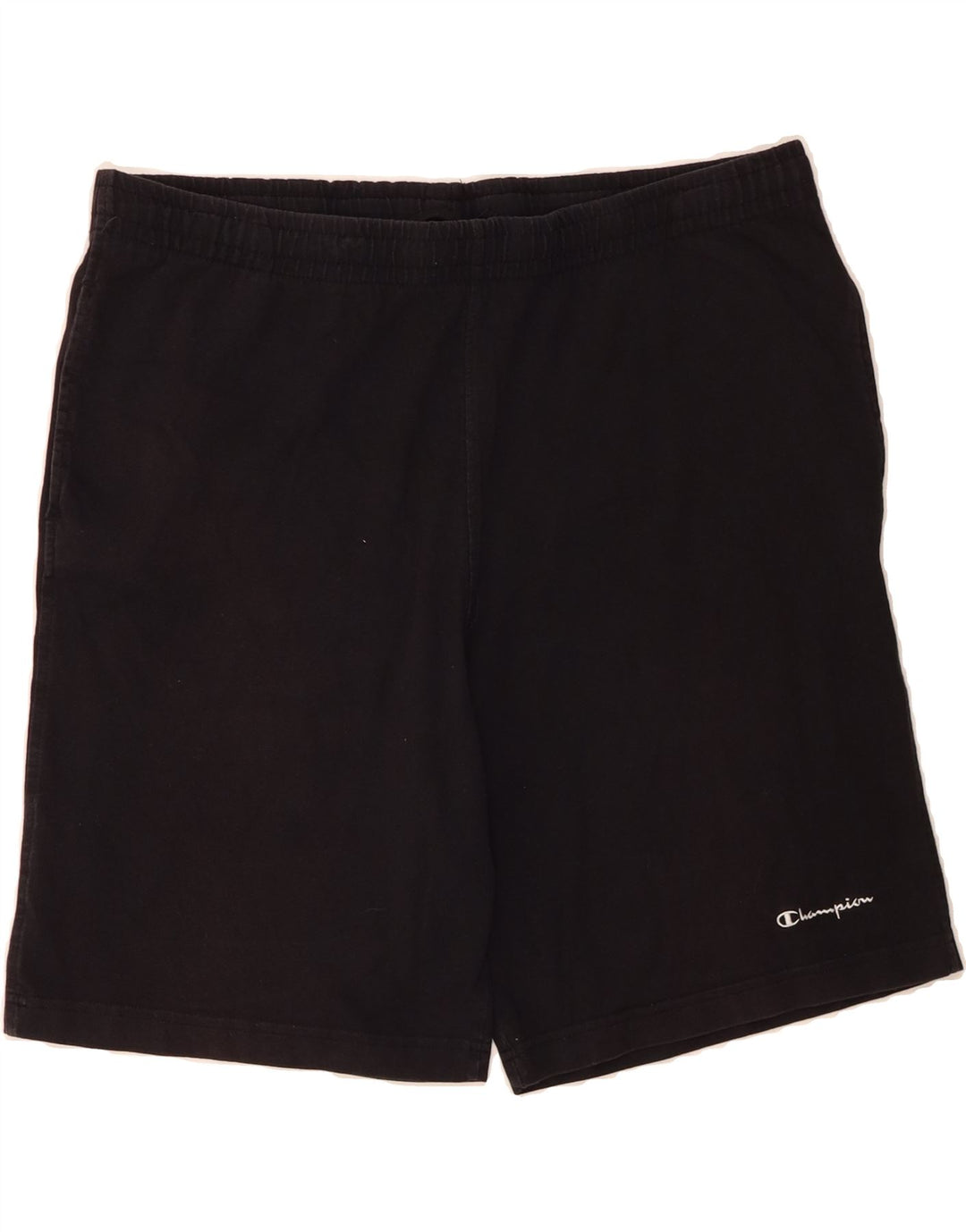 CHAMPION Mens Sport Shorts 2XL  Black Cotton Vintage Champion and Second-Hand Champion from Messina Hembry 