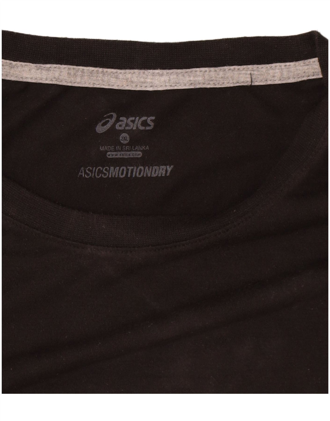 Asics Herren T-Shirt Top 2XL Schwarz Baumwolle