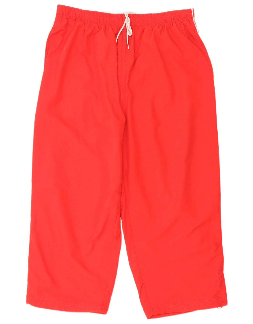 Reebok Herren Capri-Trainingshose XL, rotes Polyester
