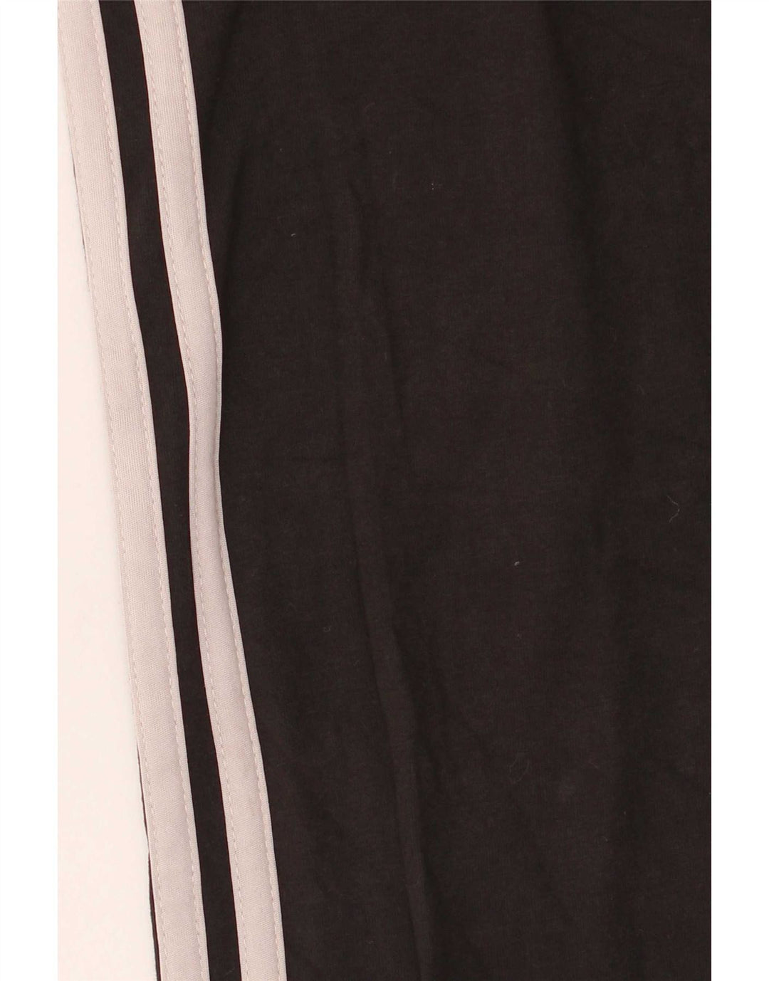 Adidas Damen Leggings UK 8 Small Schwarz Baumwolle