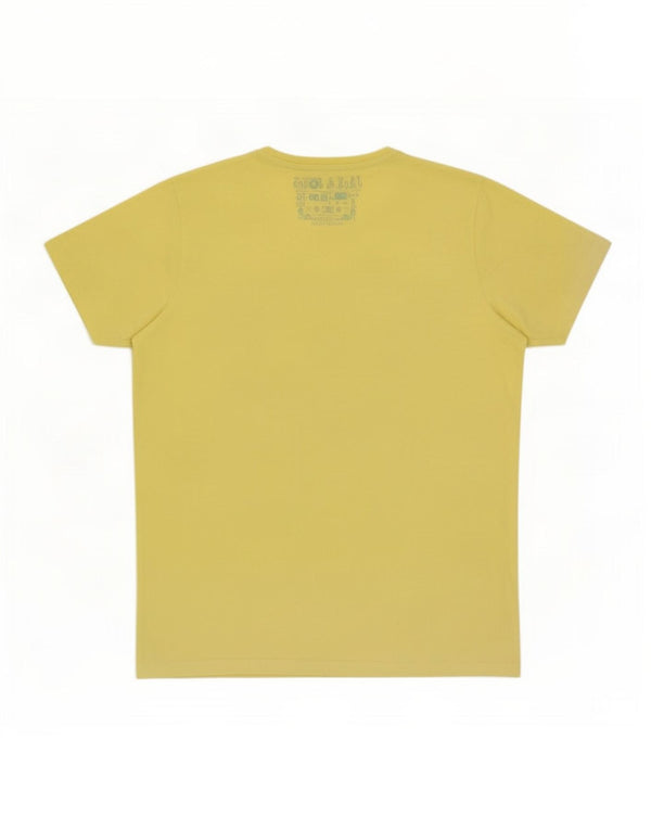 Jack & Jones Herren Grafik T-Shirt Top XL Gelb