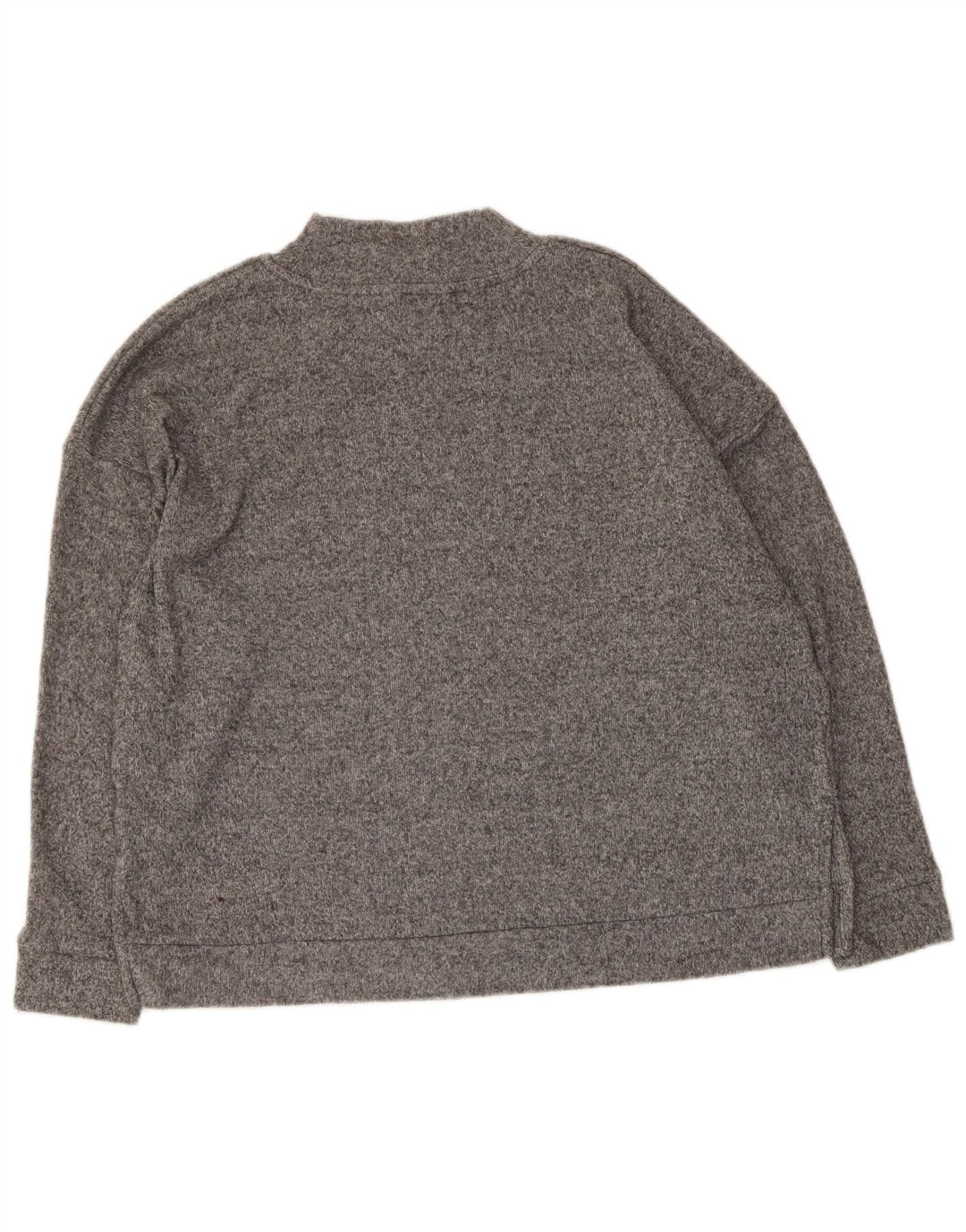 MARKS & SPENCER Rollkragenpullover für Damen, Gr. 40, Größe L, Grau gefleckt