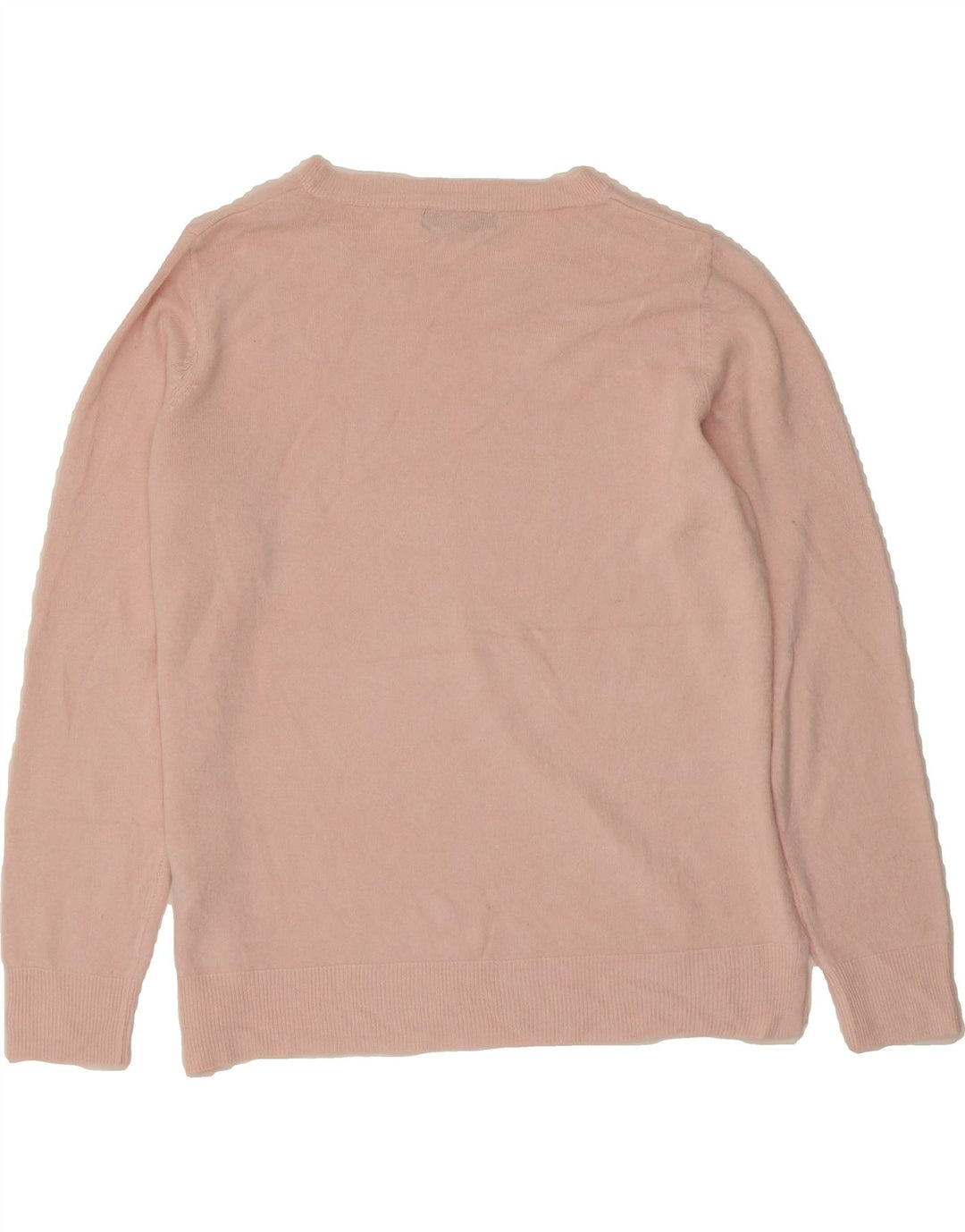 MARKS & SPENCER Womens Crew Neck Jumper Sweater UK 16 Large Pink Vintage Marks & Spencer and Second-Hand Marks & Spencer from Messina Hembry 