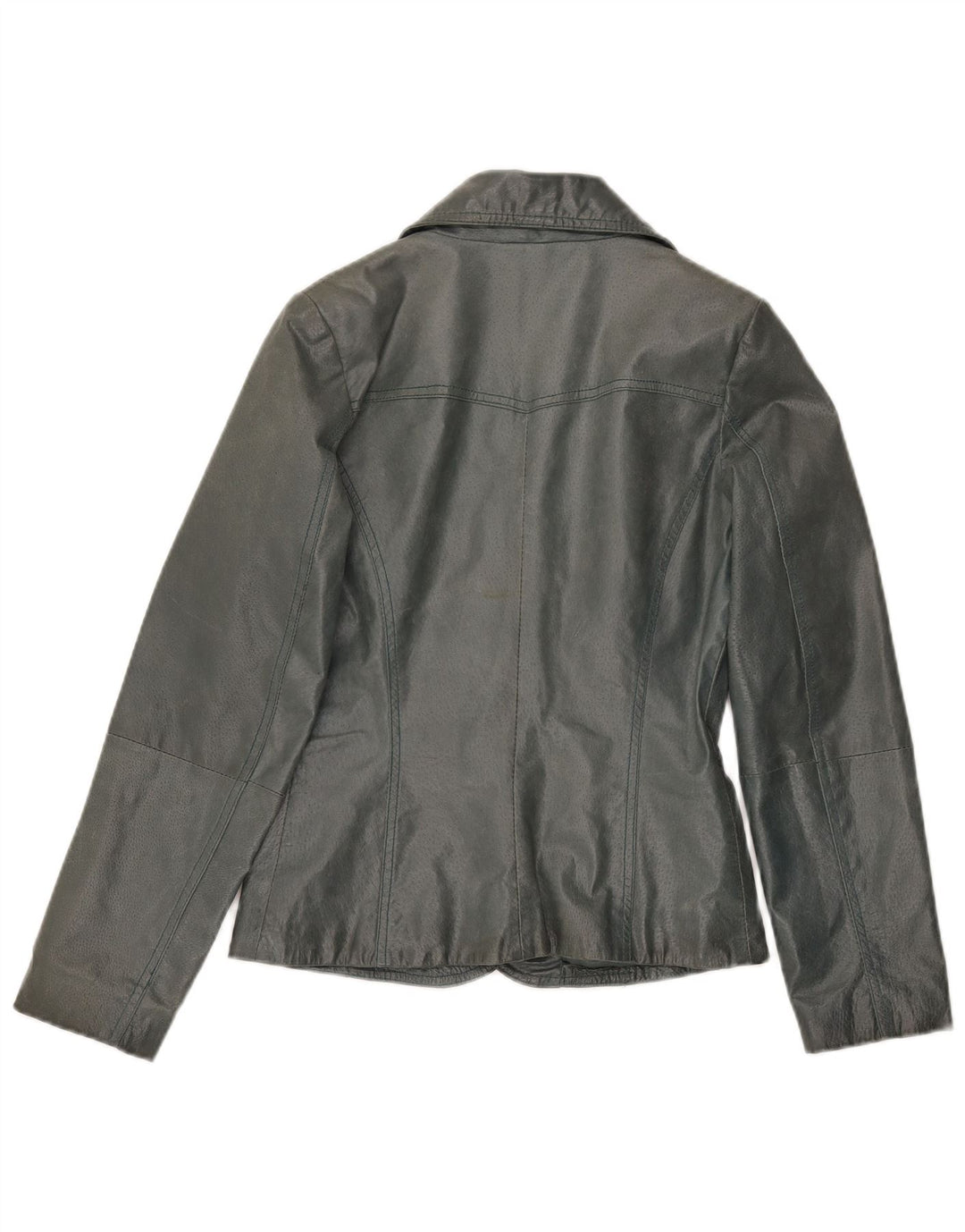 Vintage Damen 3-Knopf-Blazerjacke UK 10 Small Grau
