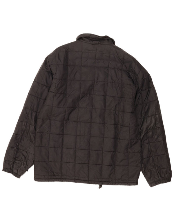 Quiksilver Herren Steppjacke UK 40 Large Schwarz