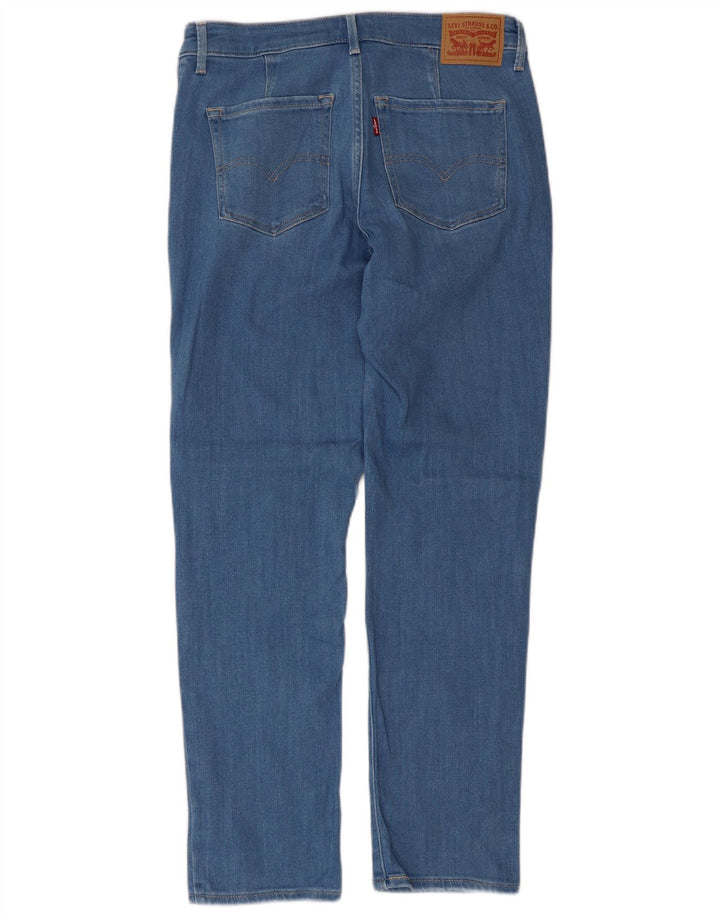 LEVI'S Damen 712 Slim Jeans W31 L30 Blaue Baumwolle