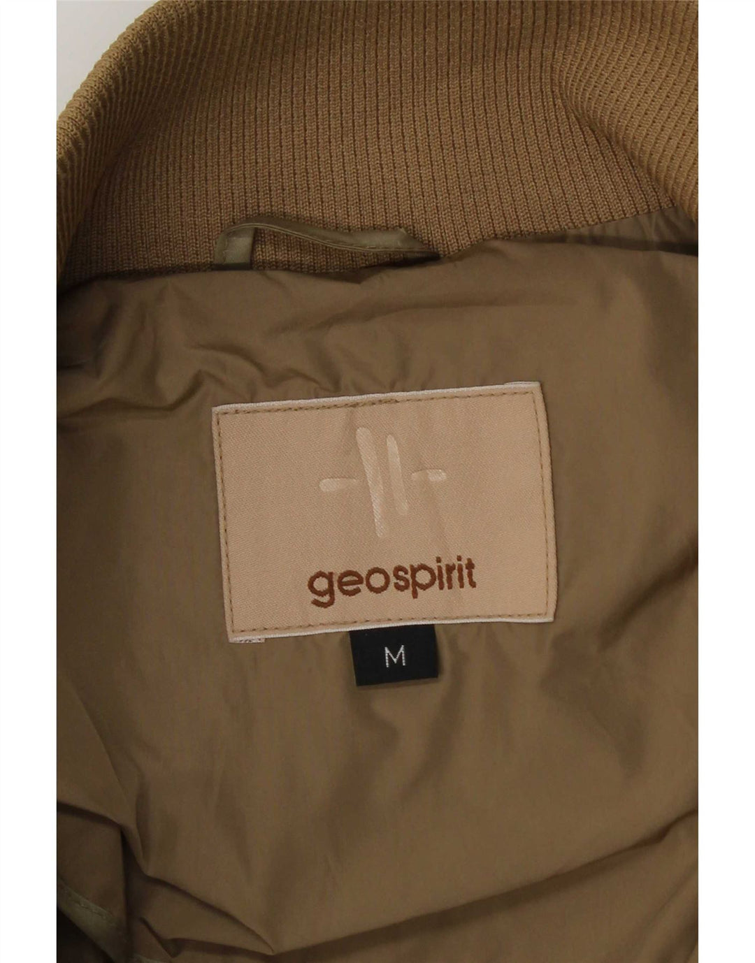 Geo Spirit Herren Bomberjacke UK 38 Medium Beige