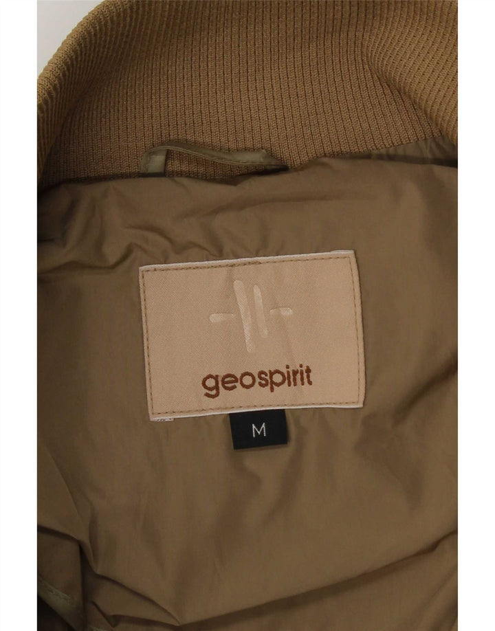 Geo Spirit Herren Bomberjacke UK 38 Medium Beige