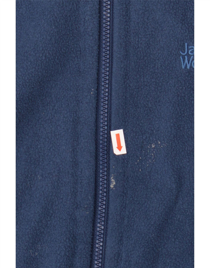 Jack Wolfskin Herren Liner Fleecejacke UK 42 Large Marineblau Polyester