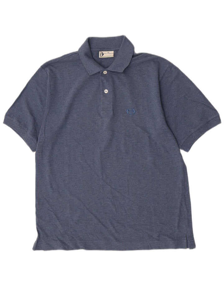 Sergio Tacchini Herren Poloshirt Medium Marineblau