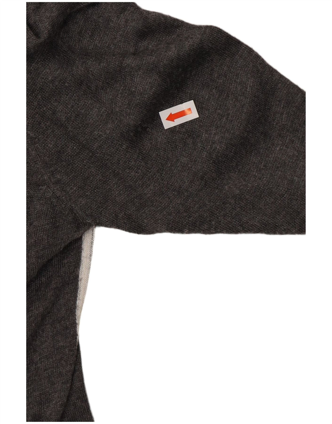 ZARA Damen-Pullover mit Rollkragen, UK 12, mittelgraue Viskose