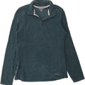 EDDIE BAUER Womens Zip Neck Fleece Jumper UK 10 Small Grey Polyester Vintage Eddie Bauer and Second-Hand Eddie Bauer from Messina Hembry 