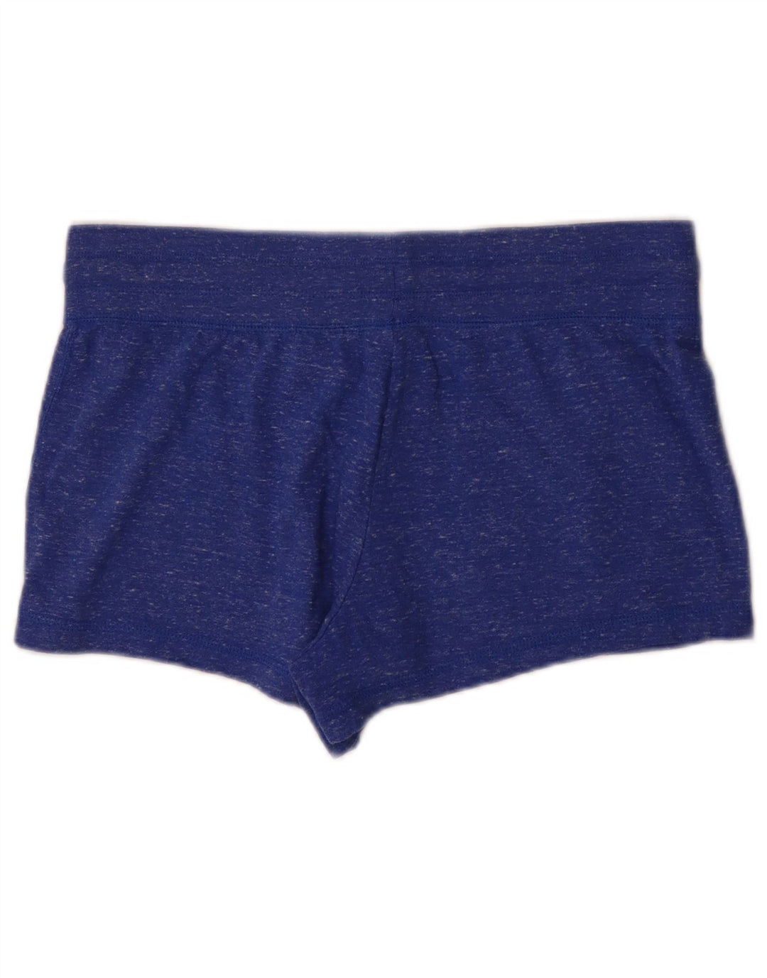 Nike Damen Graphic Sport Shorts UK 12 Mittelblau meliertes Polyester