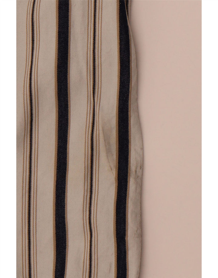 LEVI'S Herren-Flanellhemd, klein, weiß gestreift