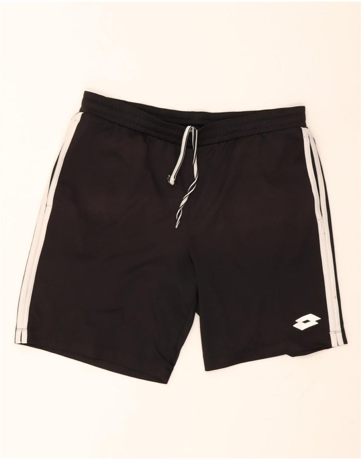 Lotto Herren Sportshorts Medium Schwarz