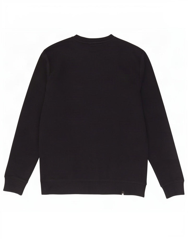 DC Herren-Sweatshirt mit Grafik, Größe S, schwarze Baumwolle