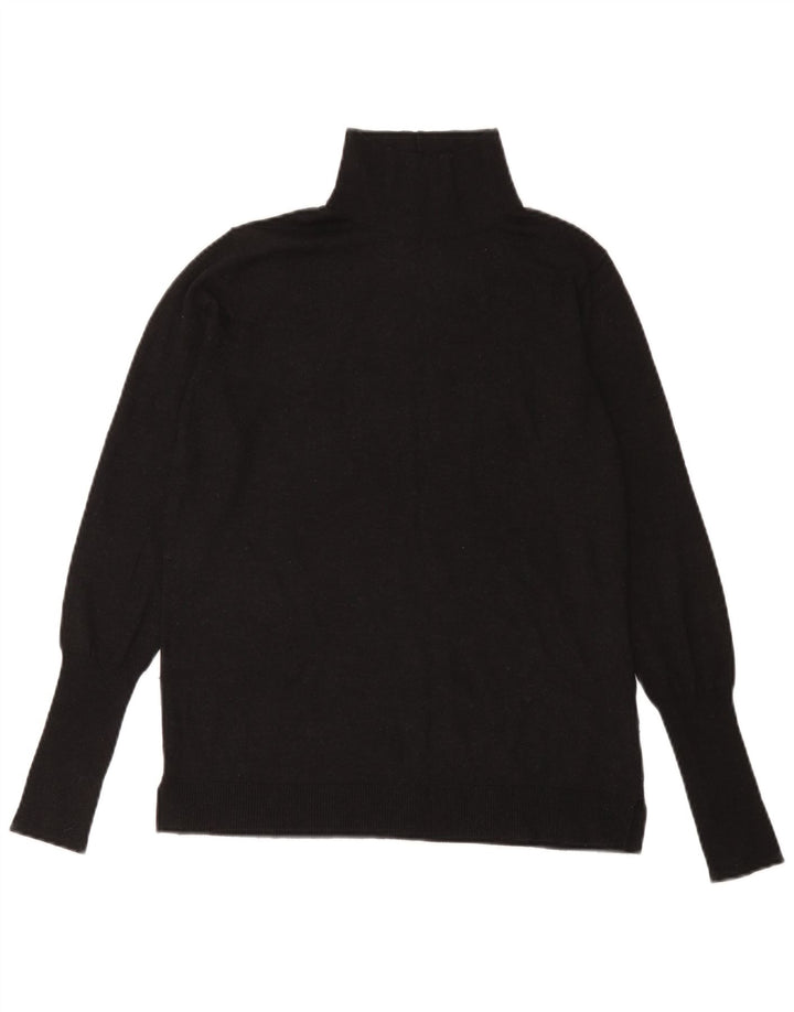 Zara Damen-Pullover mit Rollkragen, Gr. 14, Schwarz, Modal