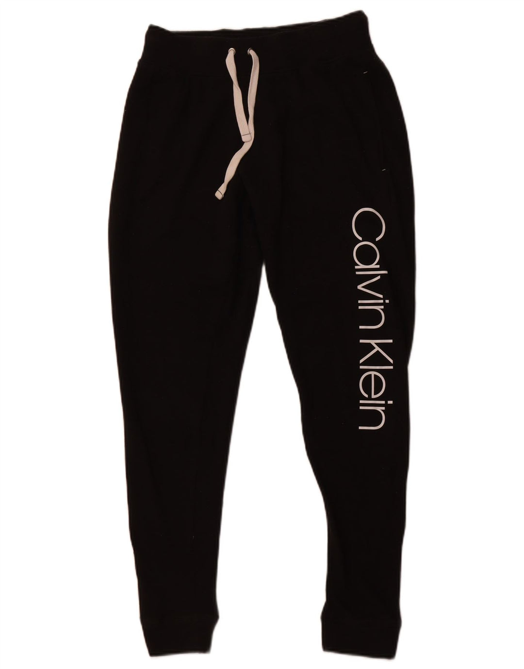 CALVIN KLEIN Damen Grafik-Trainingshose, Jogginghose, UK 6, XS, Schwarz