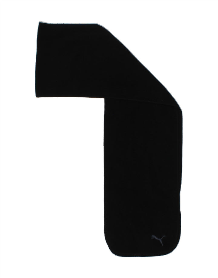 PUMA Womens Fleece Rectangle Scarf One Size Black Polyester Vintage Puma and Second-Hand Puma from Messina Hembry 